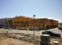 framing the new townhomes